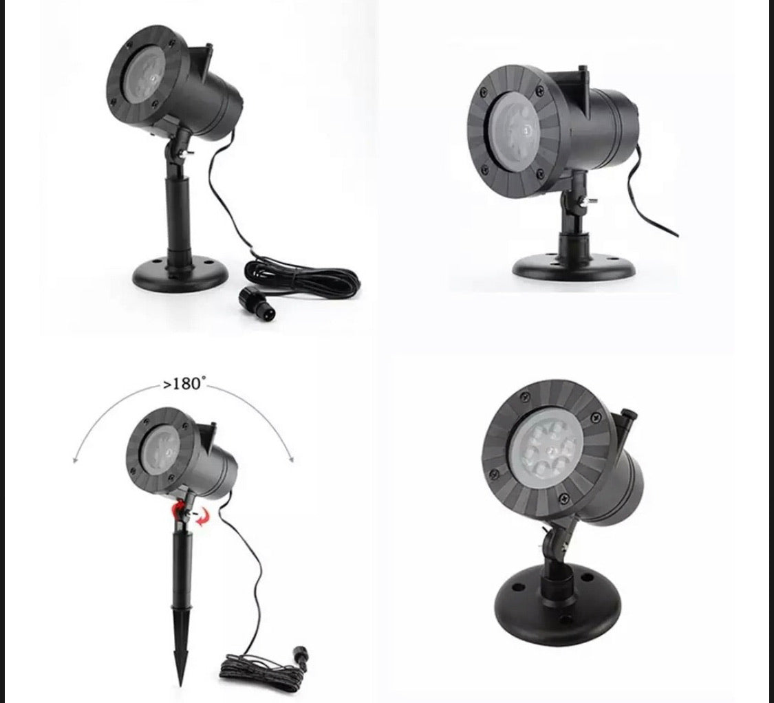 Proyector LED decorativo con 48 imágenes y control remoto W518 - foto 3