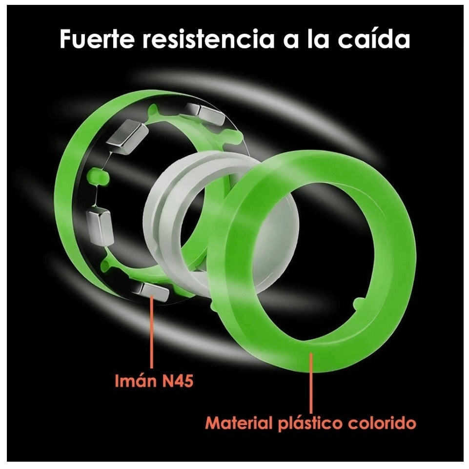 Set de 3 anillos magnéticos giratorios para entretener los dedos - foto 7