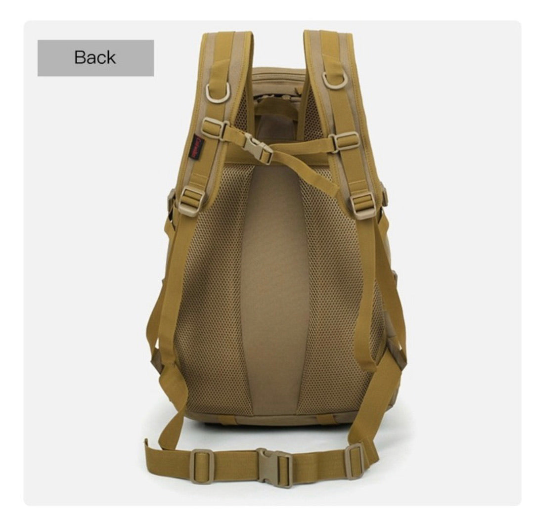 Mochila impermeable de 45 litros con compartimentos múltiples - foto 5