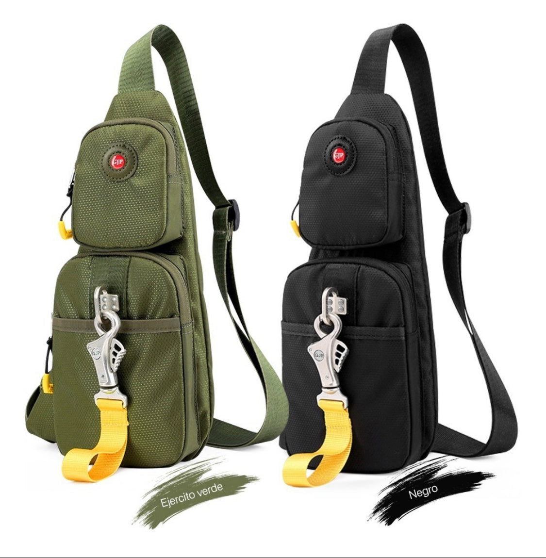 Pechera táctica tipo mochila cangurera con cierres metálicos, modelo 1113 - foto 7