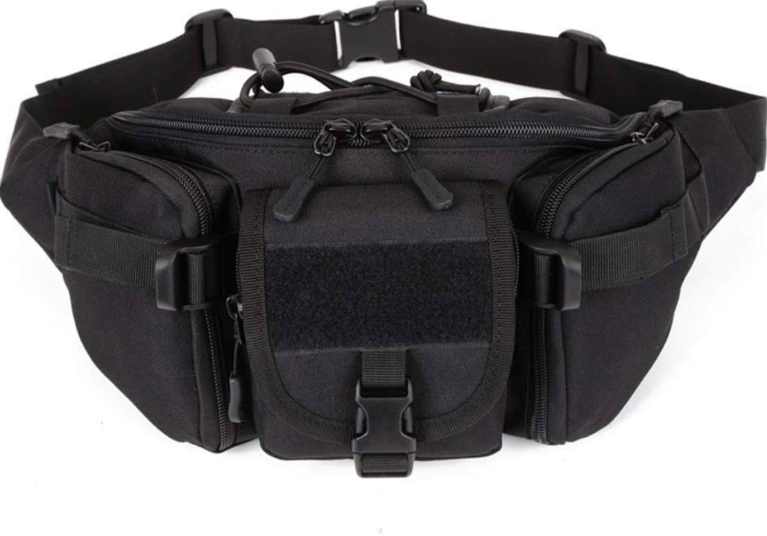 Cangurera táctica militar impermeable con sistema MOLLE