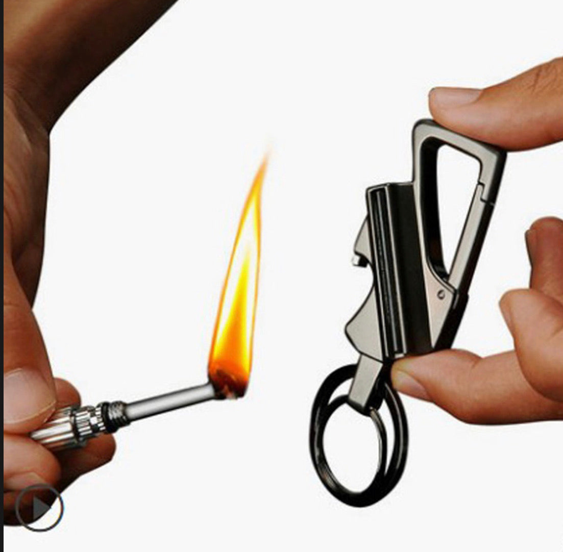 Llavero multiherramienta con pedernal para fuego - foto 4