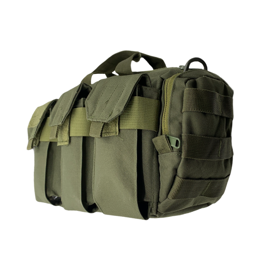 Maletín táctico cruzado impermeable con Molle y compartimento para arma corta - foto 4