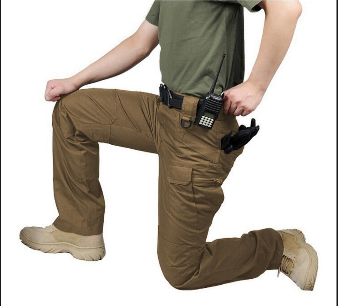Pantalón táctico tipo cargo ripstop impermeable de uso casual - foto 12