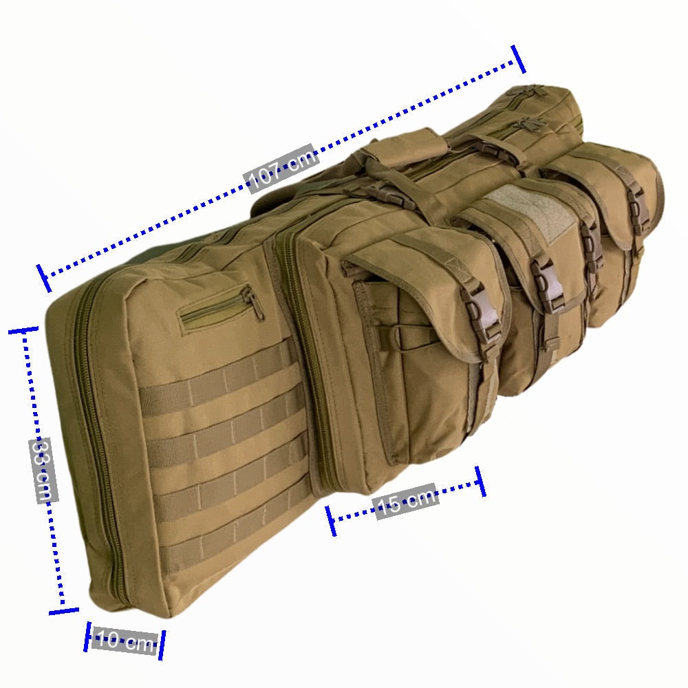 Mochila 2 en 1 para transportar dos escopetas de hasta 42 pulgadas - foto 2