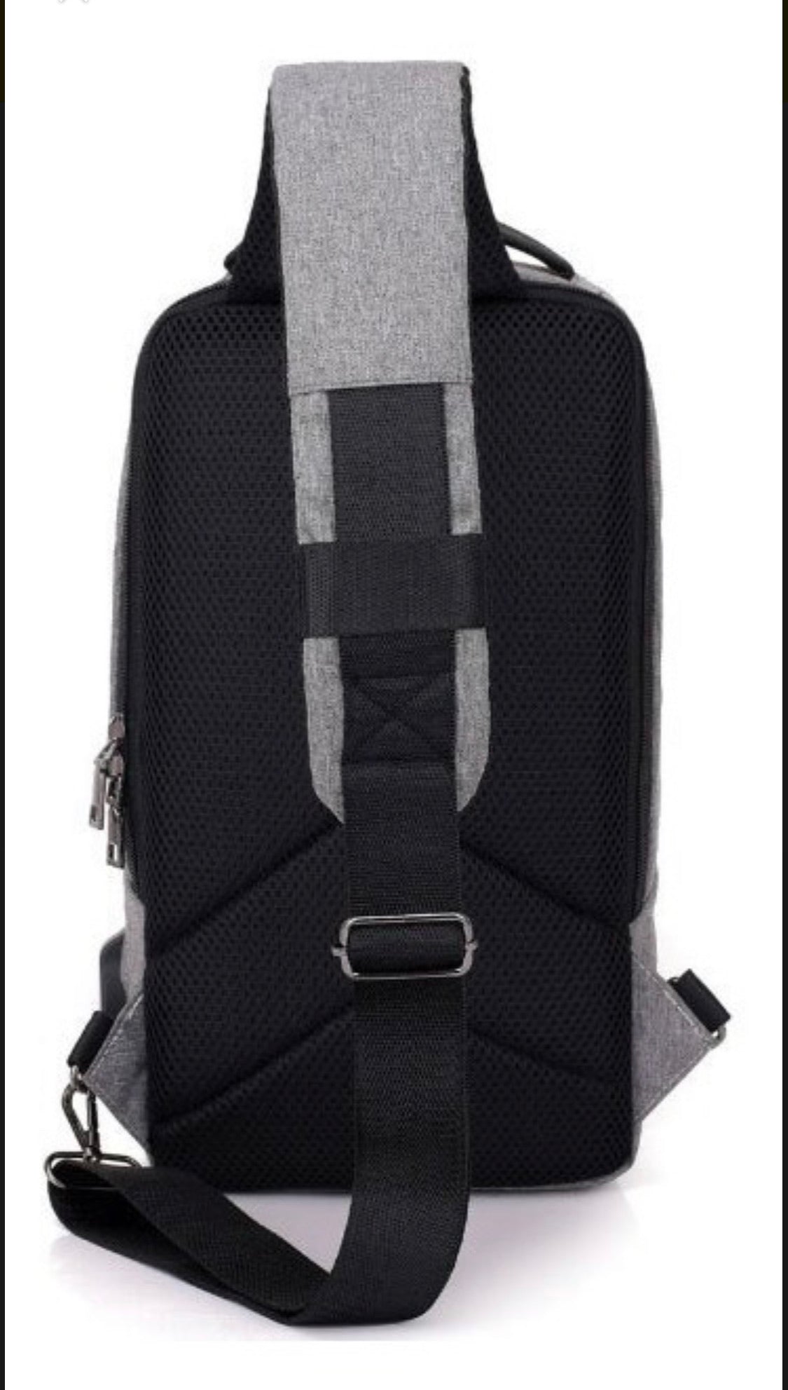 Mochila pechera antirrobo con puerto USB y cable integrado VE645 - foto 4