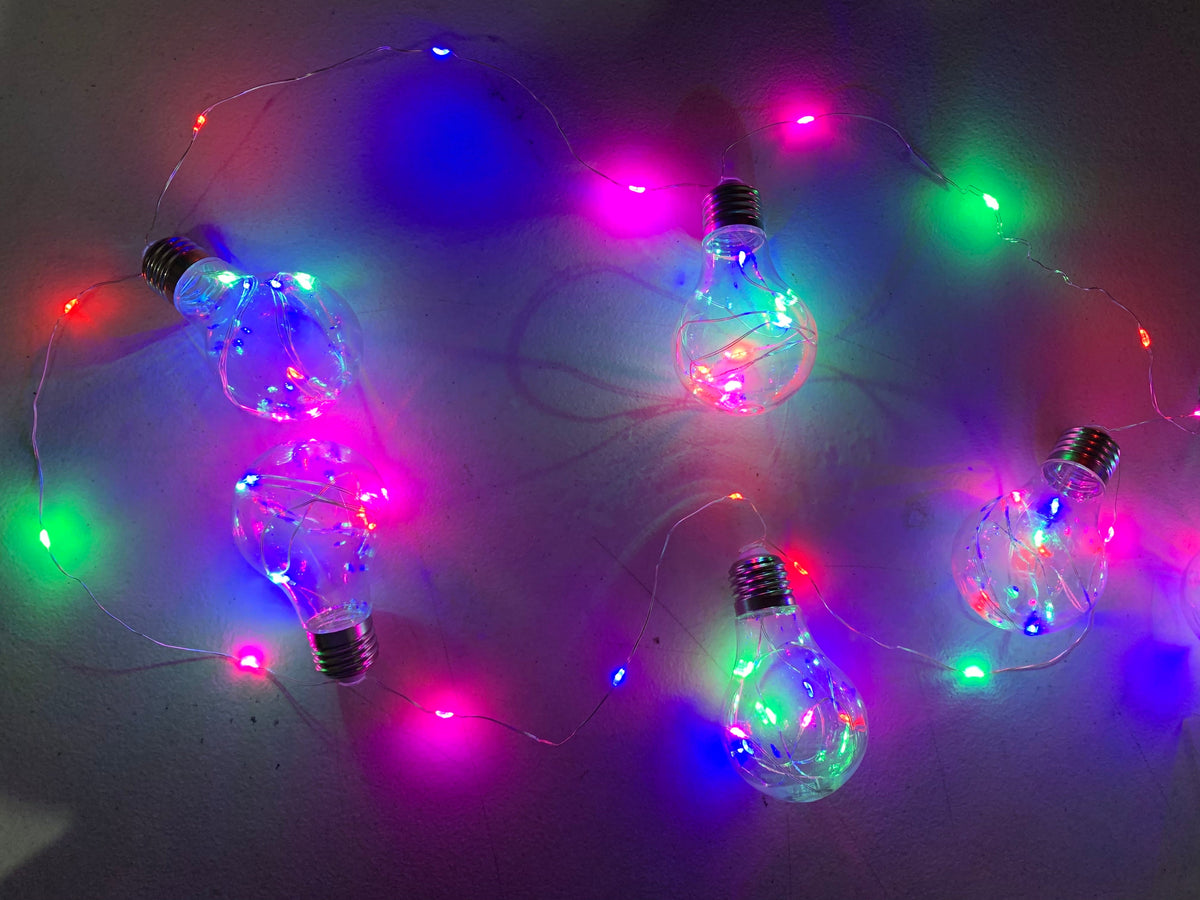 Serie de luces LED en forma de estrella o foco, 3.5 m con 8 efectos - foto 4