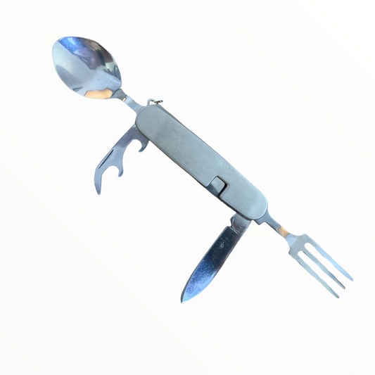 Set de cubiertos plegables para acampar, modelo PJ332