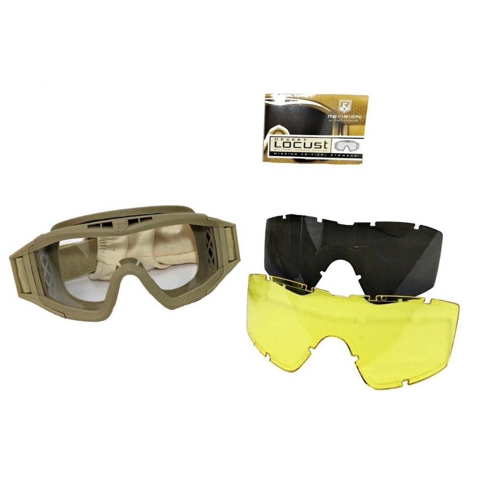Goggles tácticos de policarbonato con micas intercambiables
