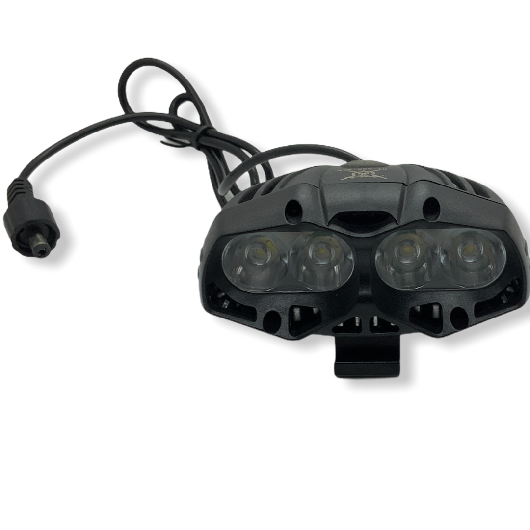 Lámpara recargable para bicicleta de 3000 lúmenes con cuatro LED - foto 3