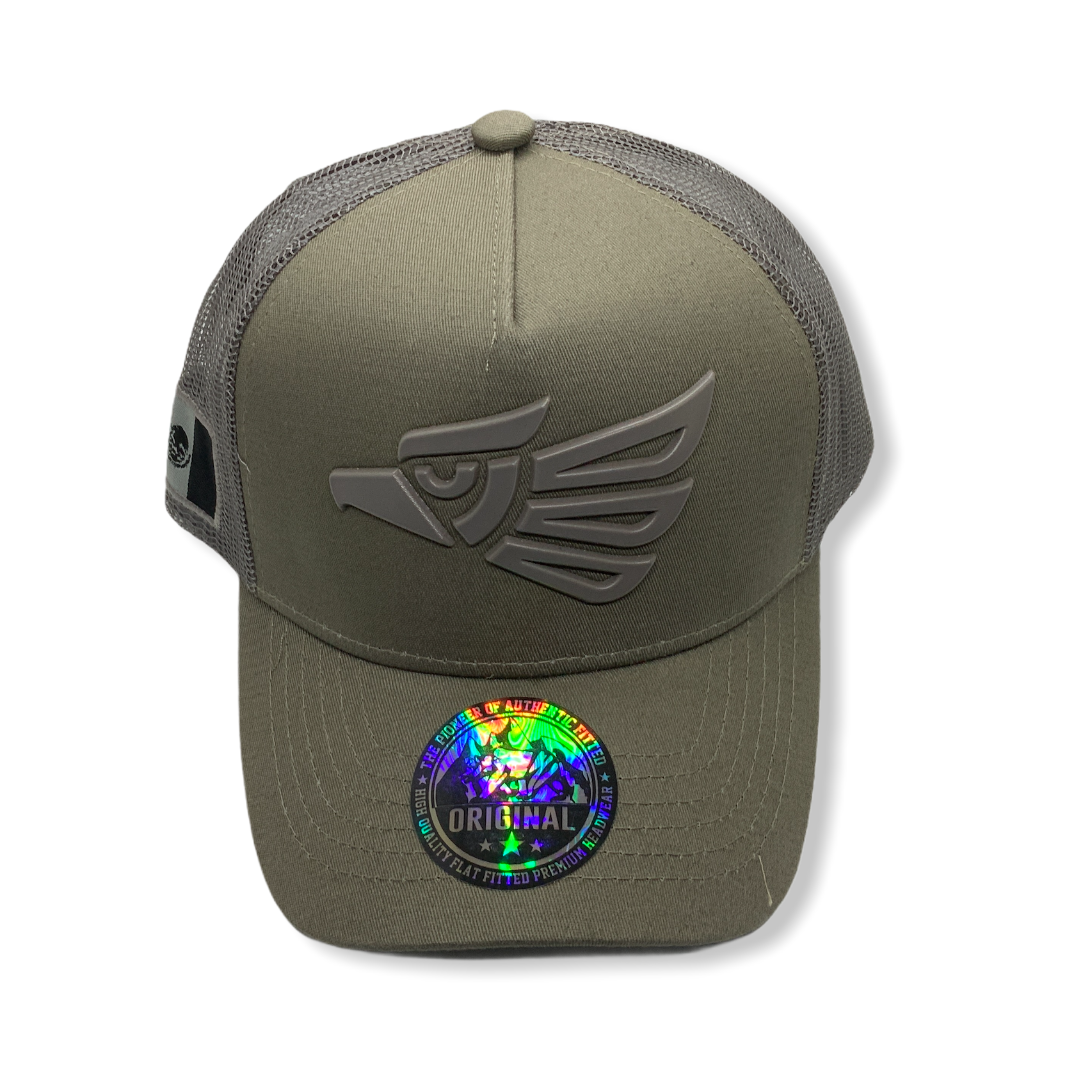 Gorra ajustable con águila, hecha en México, con malla y velcro - foto 4