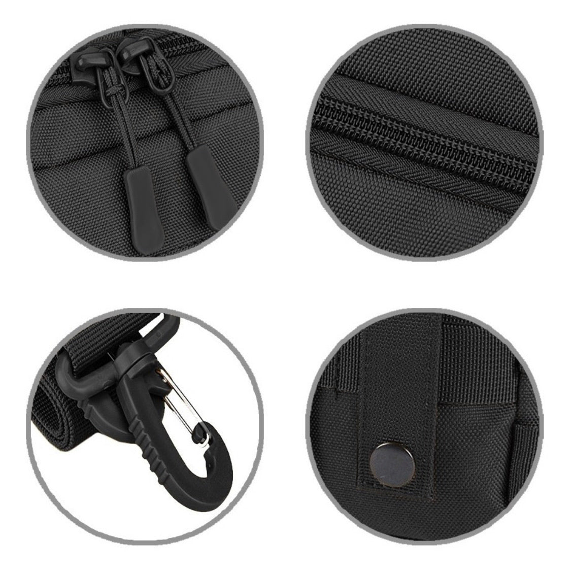 Bolso de cintura Molle con correa y bolsillo para celular - foto 6