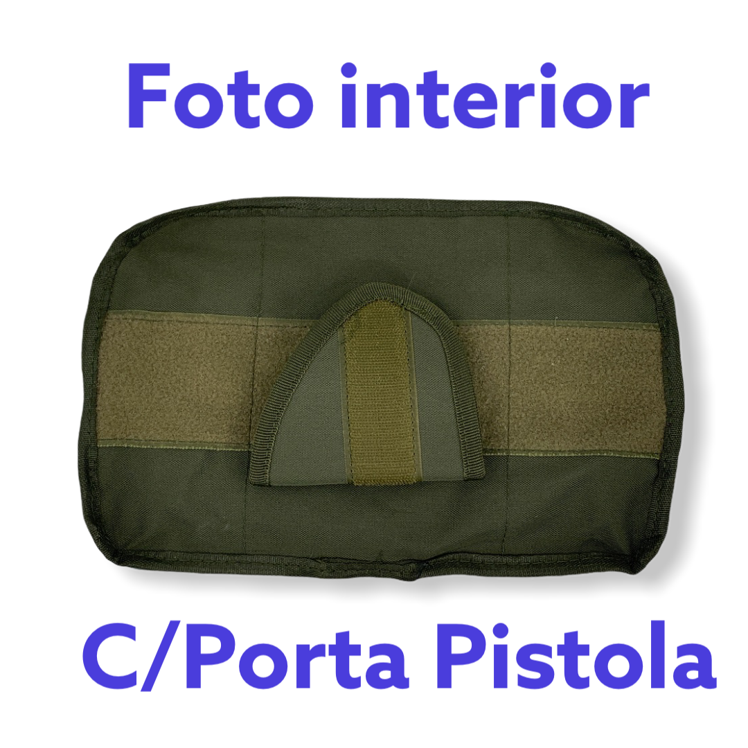 Maletín táctico cruzado impermeable con Molle y compartimento para arma corta - foto 5