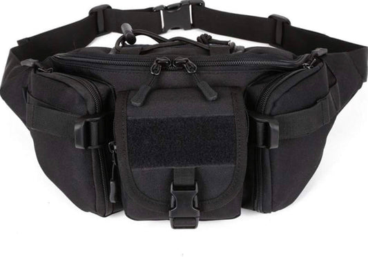 Cangurera táctica impermeable con sistema MOLLE