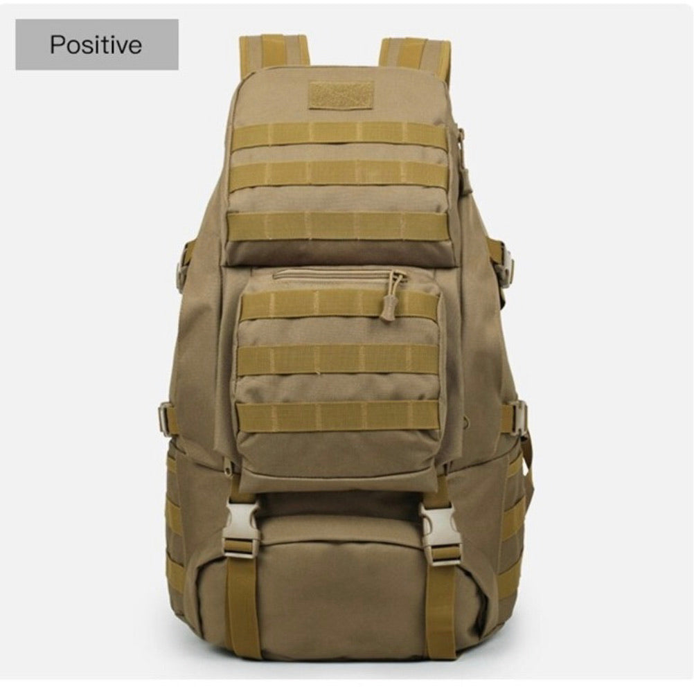 Mochila impermeable de 45 litros con compartimentos múltiples - foto 3