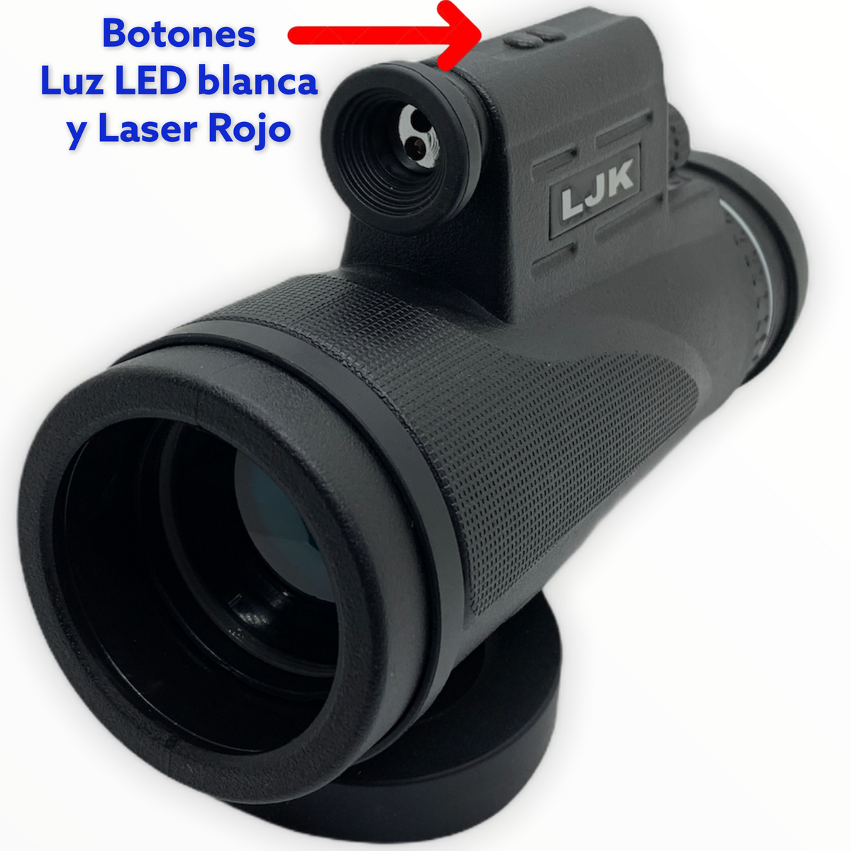Monocular 40x60 con brújula, trípode y adaptador para celular - foto 2