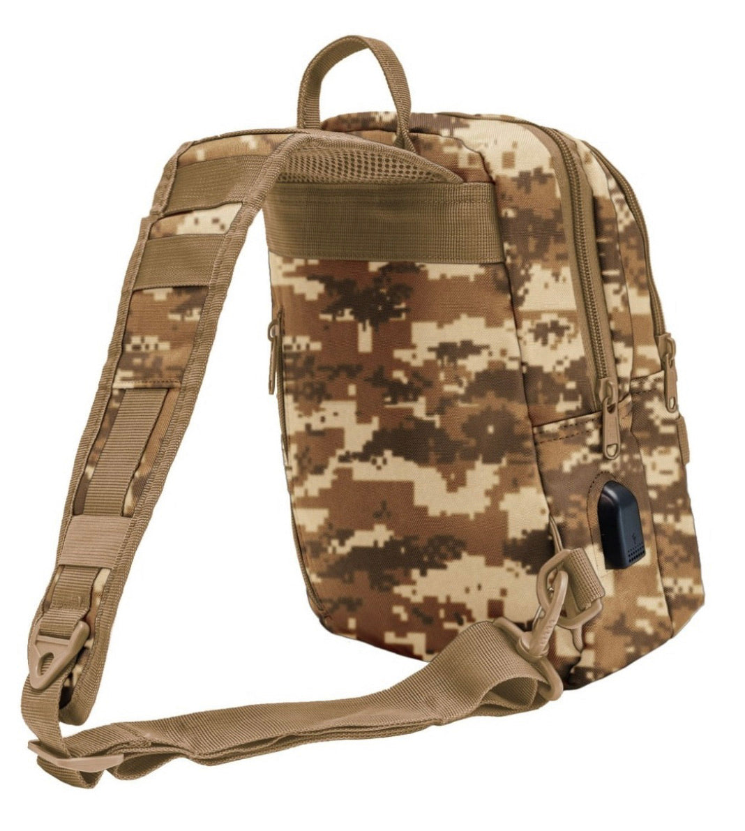 Mochila pechera táctica de 6 litros con USB y sistema Molle - foto 7