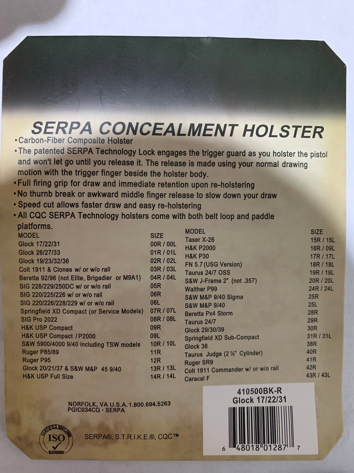 Holster de piernera rígida con portacargador y porta linterna - foto 12