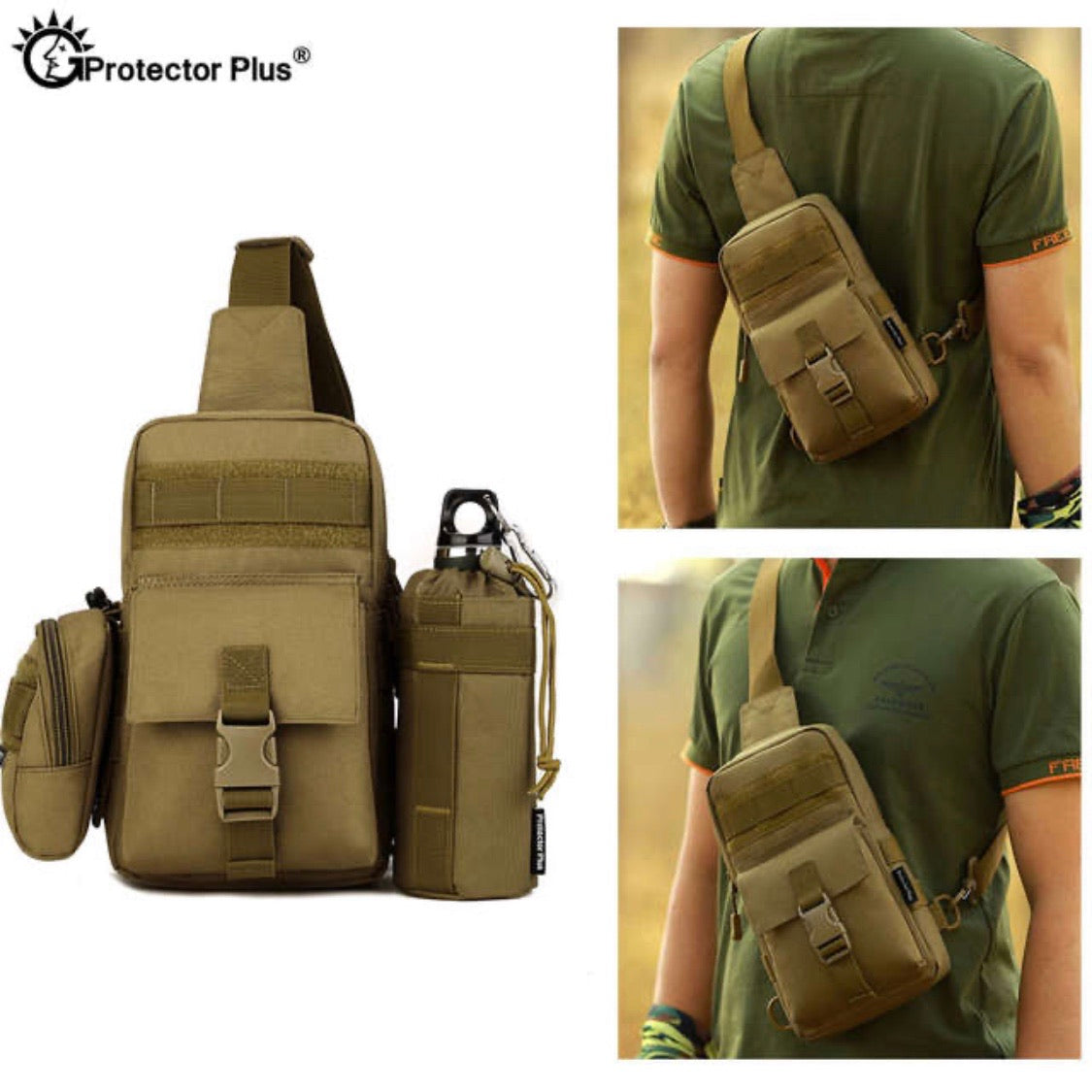 Pechera mochila de 4 litros impermeable con compartimentos - foto 3