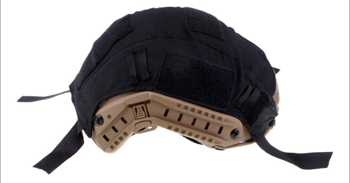 Cubierta de casco con estilo camuflaje, color negro liso - foto 4