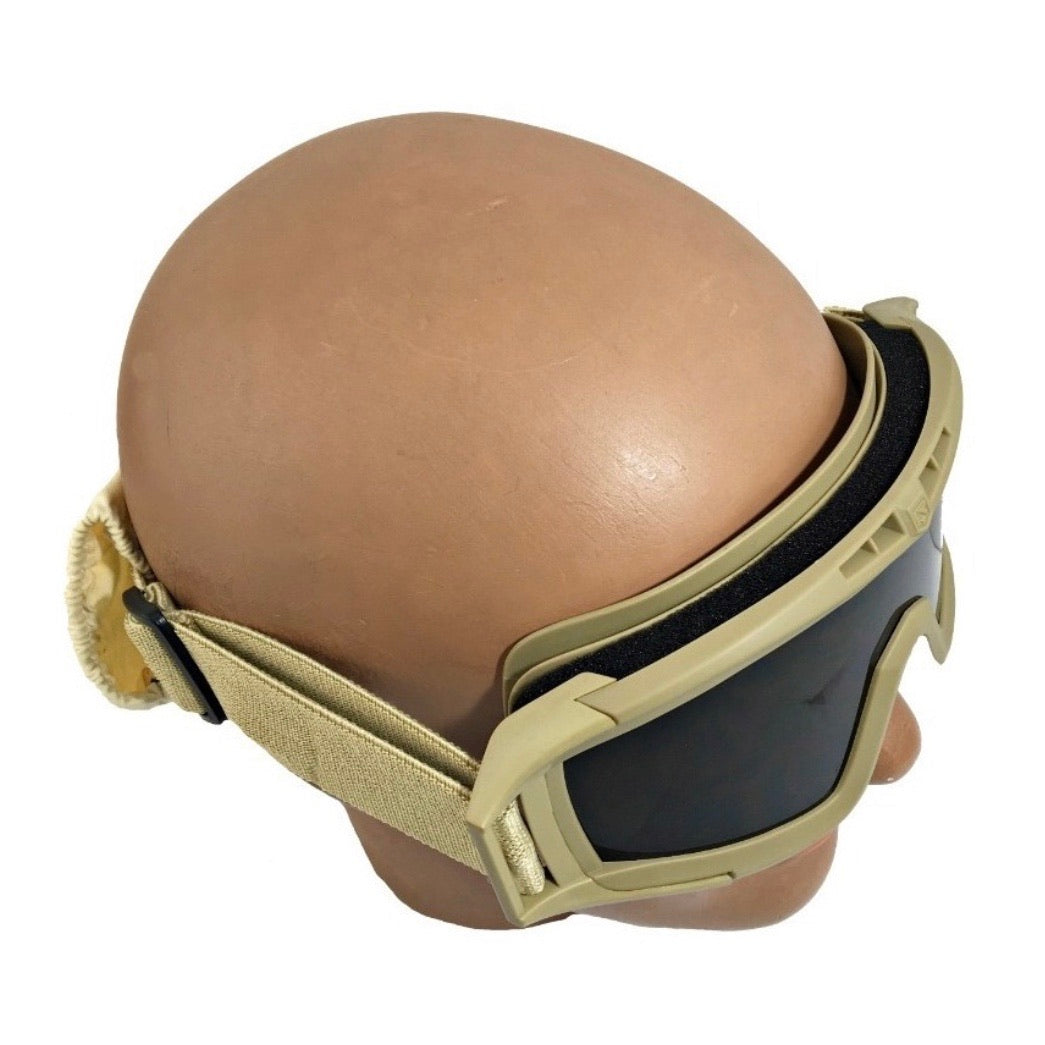 Goggles tácticos de policarbonato con micas intercambiables - foto 4