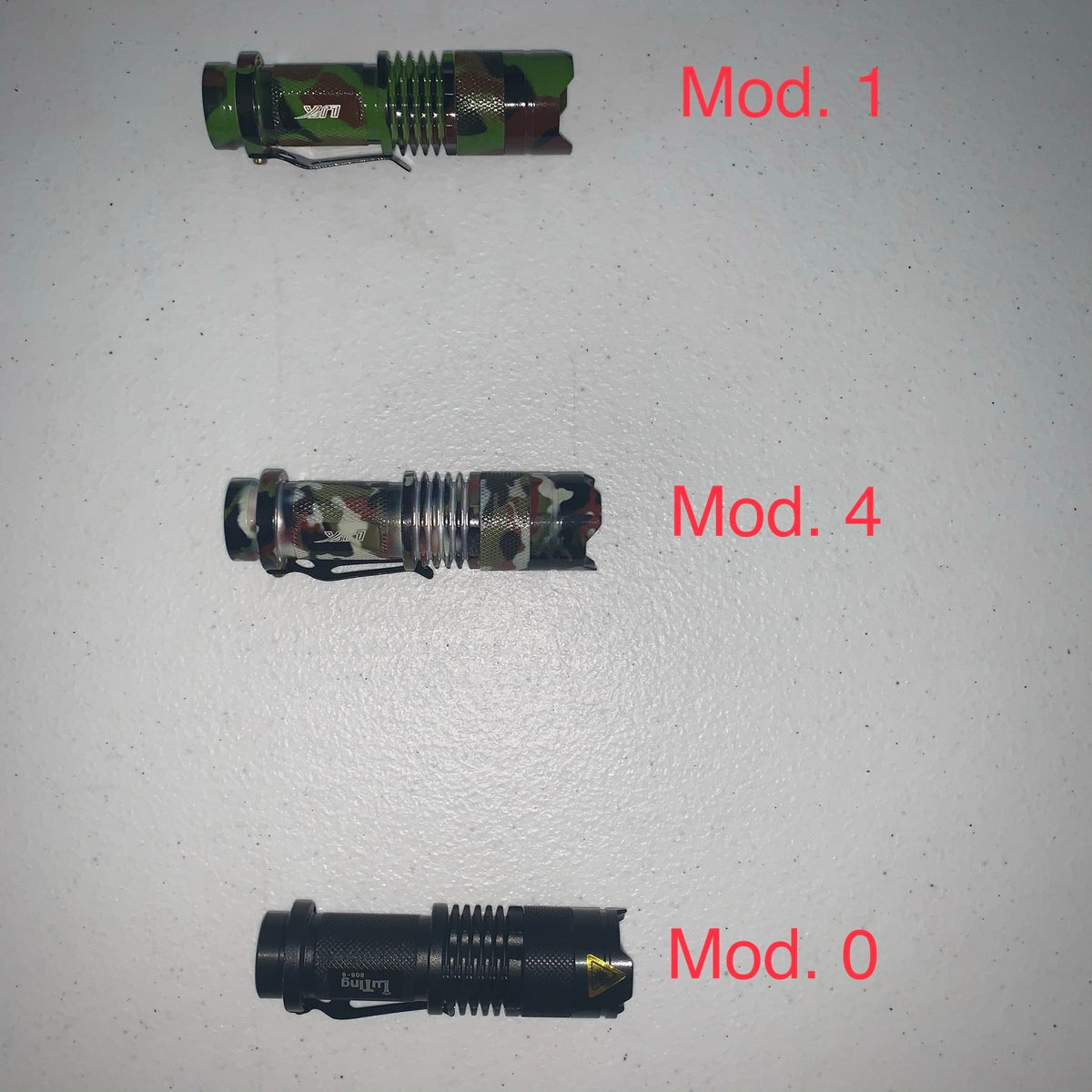 Mini linterna táctica de 1000 lúmenes con LED CREE Q5 y zoom - foto 5
