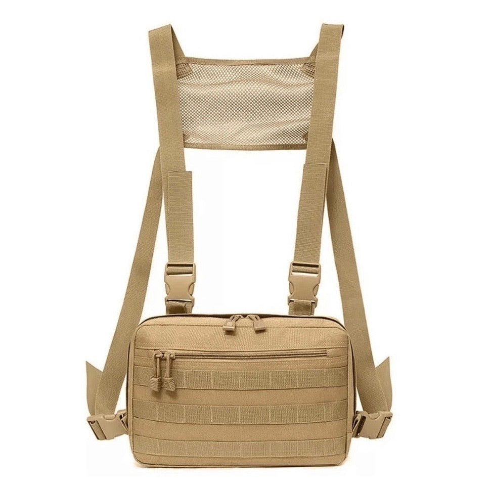 Chest bag pechera de 5 litros estilo urbano reforzada - foto 5