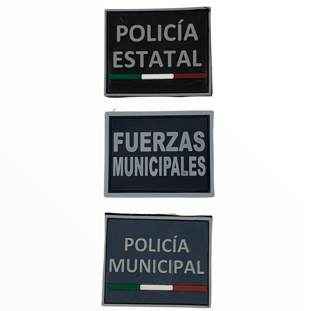 Parche táctico de plástico con velcro, varios diseños - foto 11