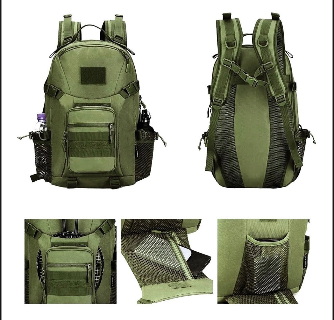 Mochila escolar y deportiva de 40 litros impermeable - foto 6