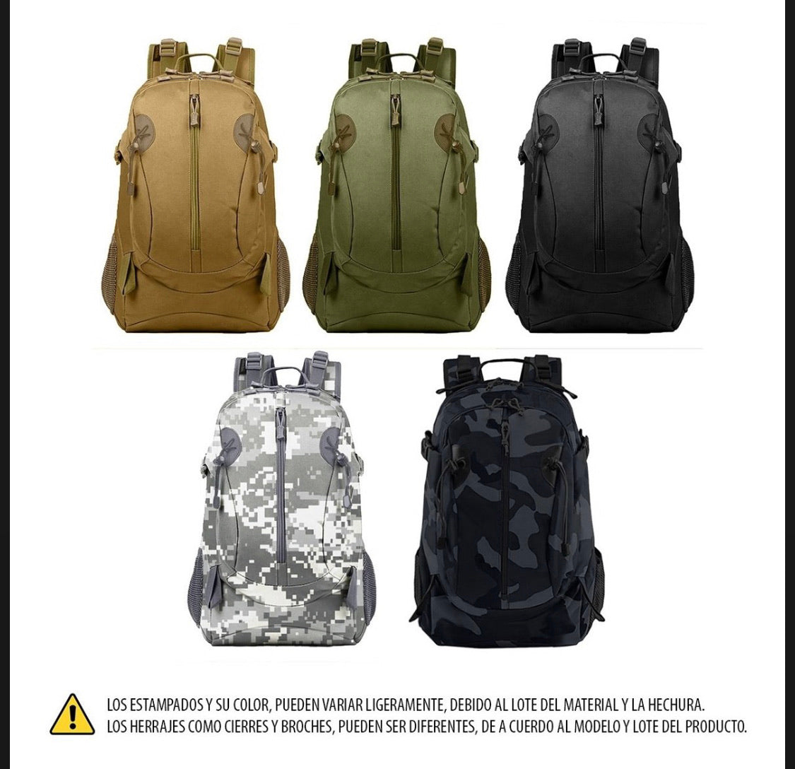 Mochila táctica de 35 litros de uso rudo para escuela, bici o laptop - foto 6