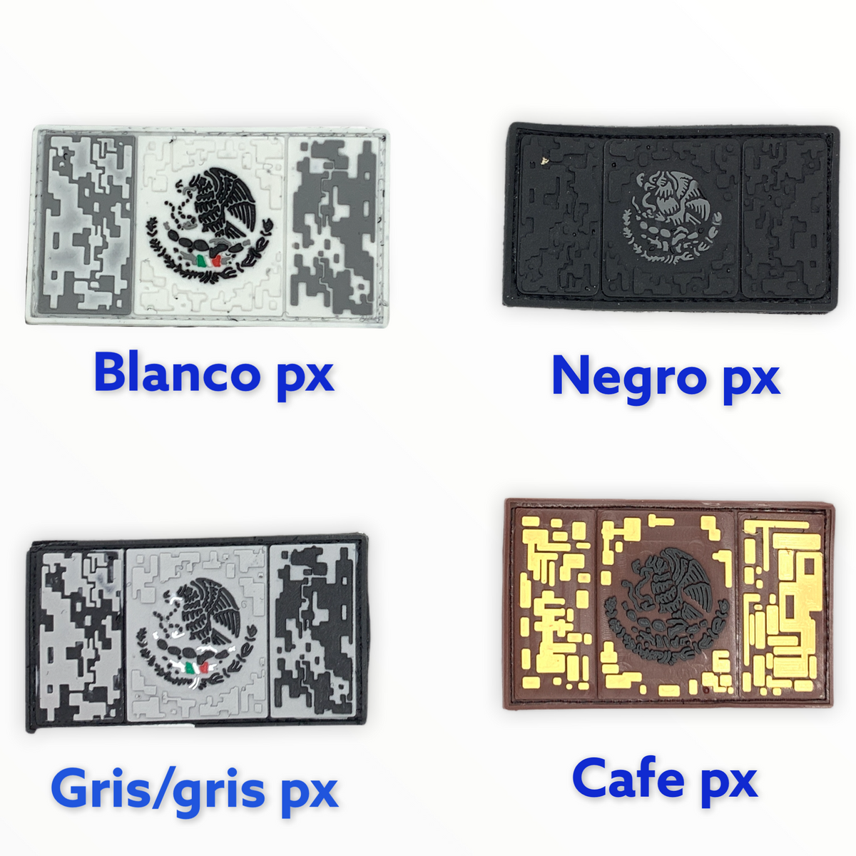 Parche táctico de plástico con velcro, varios diseños - foto 7