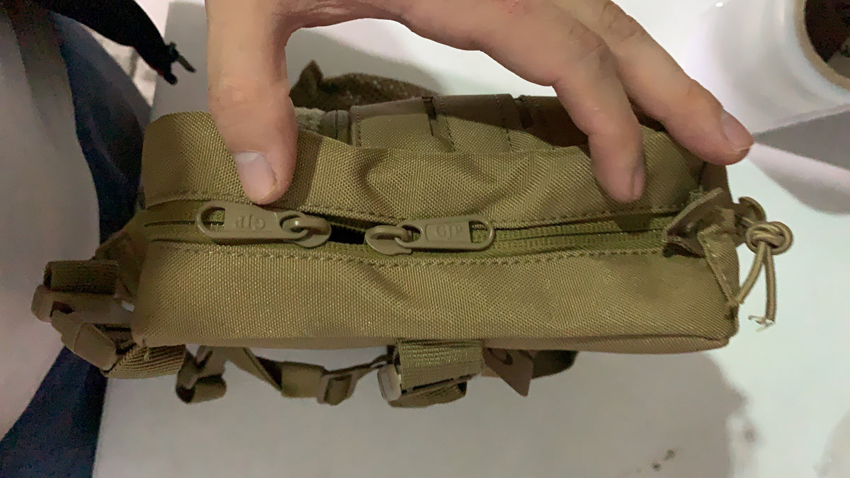 Chest bag de 5 litros WZ974 con compartimento porta arma - foto 3