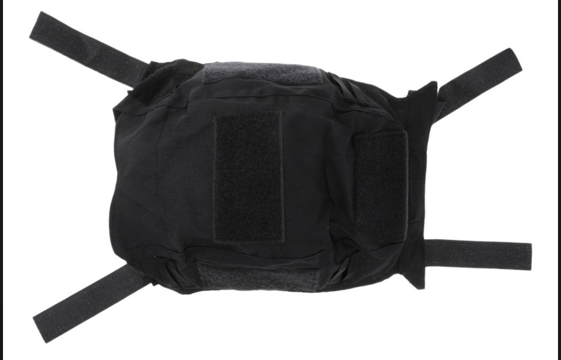 Cubierta de casco con estilo camuflaje, color negro liso - foto 7