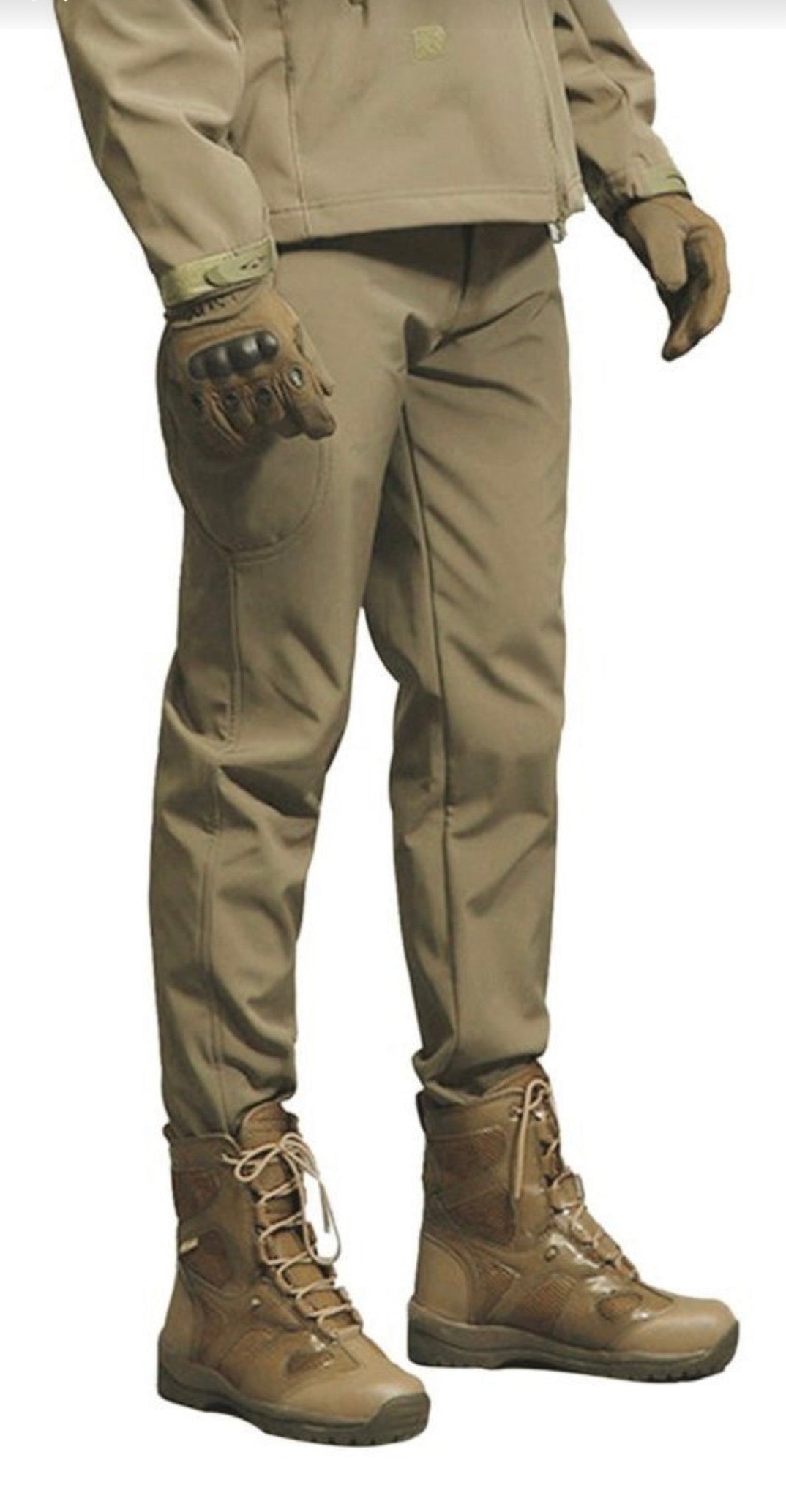 Pantalón térmico impermeable de piel de tiburón para moto - foto 3
