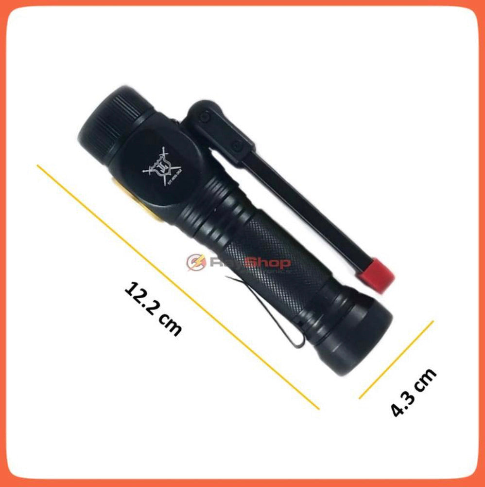 Mini lámpara LED COB con luz roja, estrobo y luz UV para billetes - foto 7