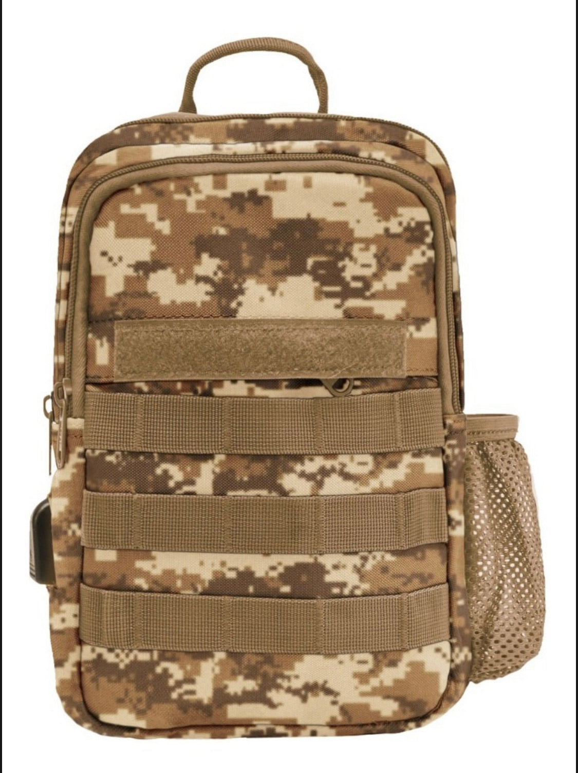 Mochila pechera táctica de 6 litros con USB y sistema Molle - foto 6
