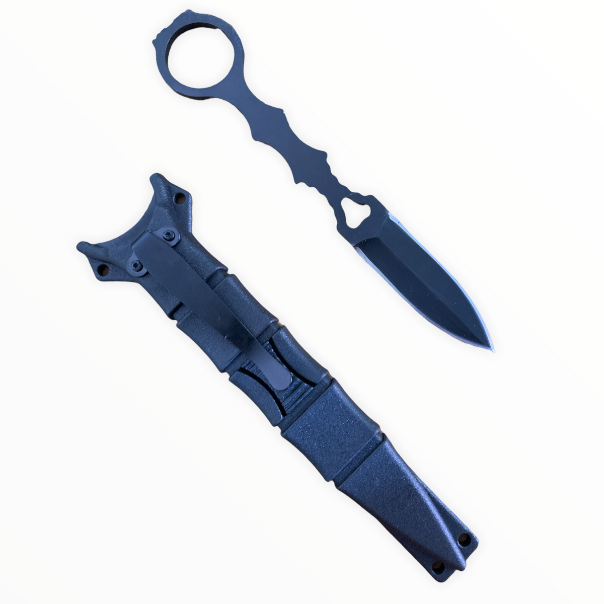 Cuchillo recto pequeño de supervivencia con funda, modelo JF176 - foto 2