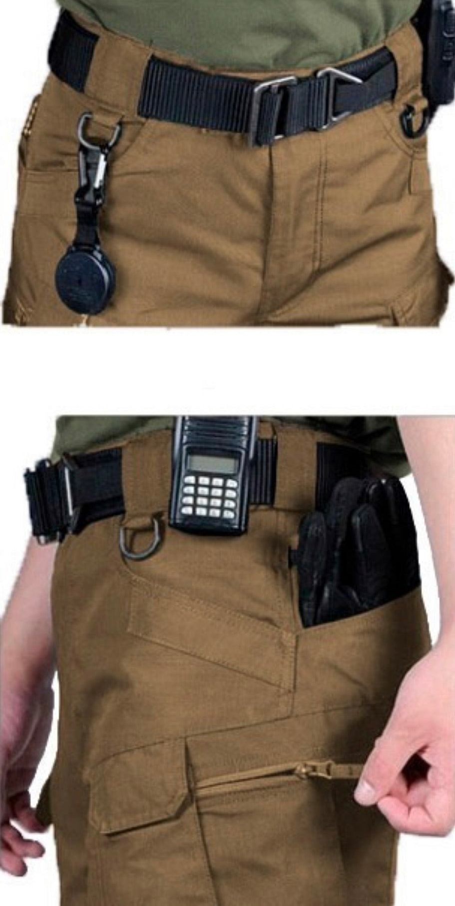 Pantalón táctico tipo cargo ripstop impermeable de uso casual - foto 3