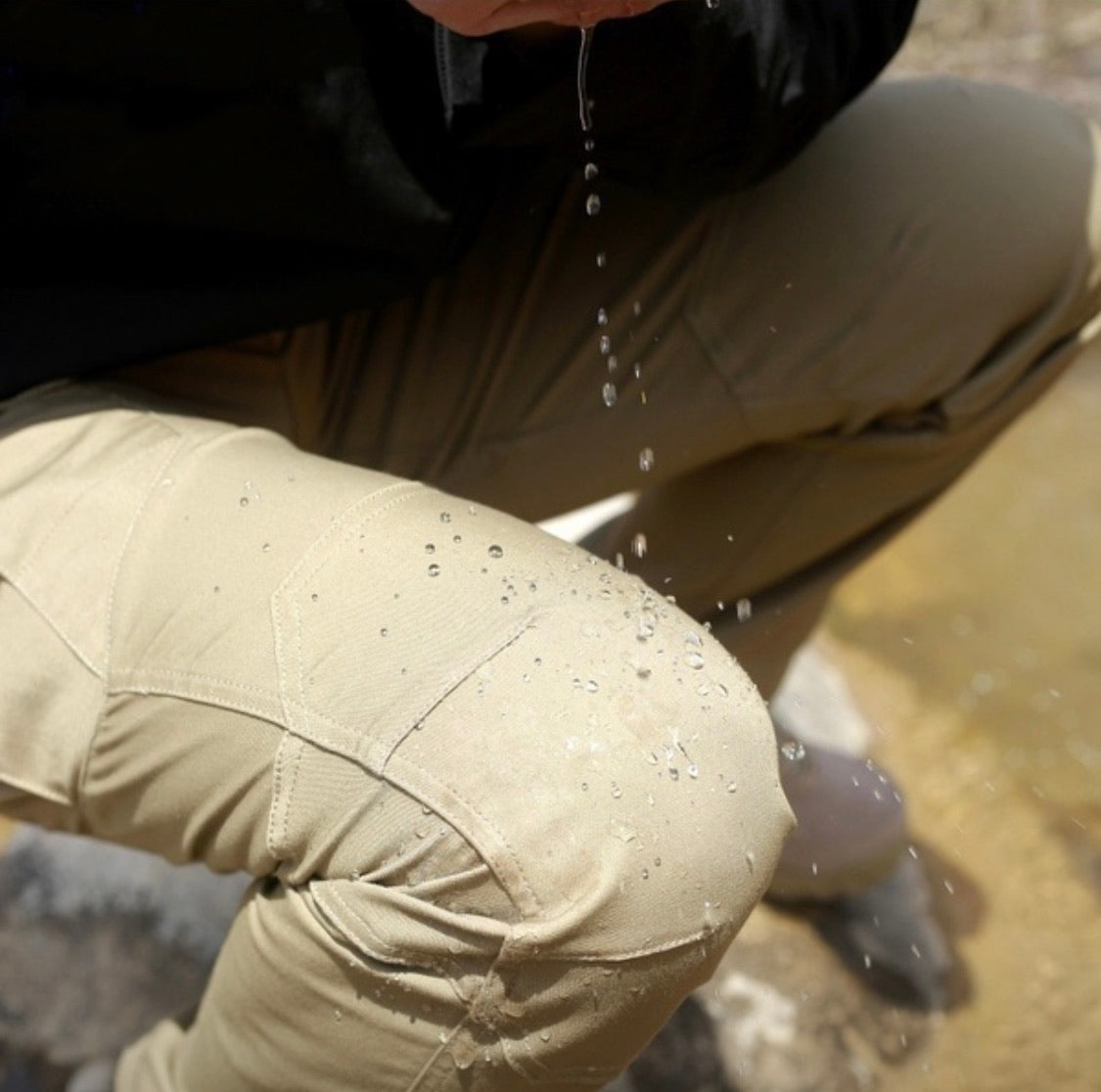 Pantalón táctico tipo cargo ripstop impermeable de uso casual - foto 6