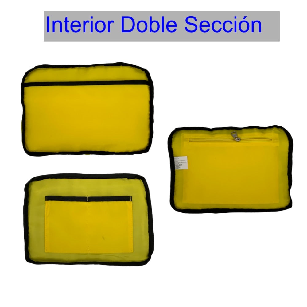 Mariconera de 8 litros casual con candado, modelo G1124 - foto 4