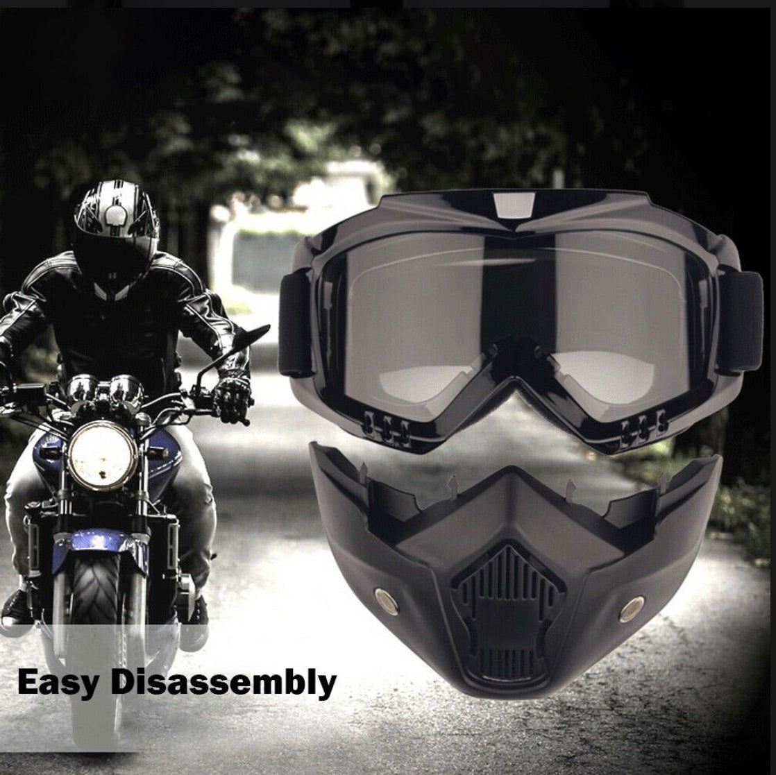 Máscara con googles desmontables para moto y ciclismo MJ03 - foto 10