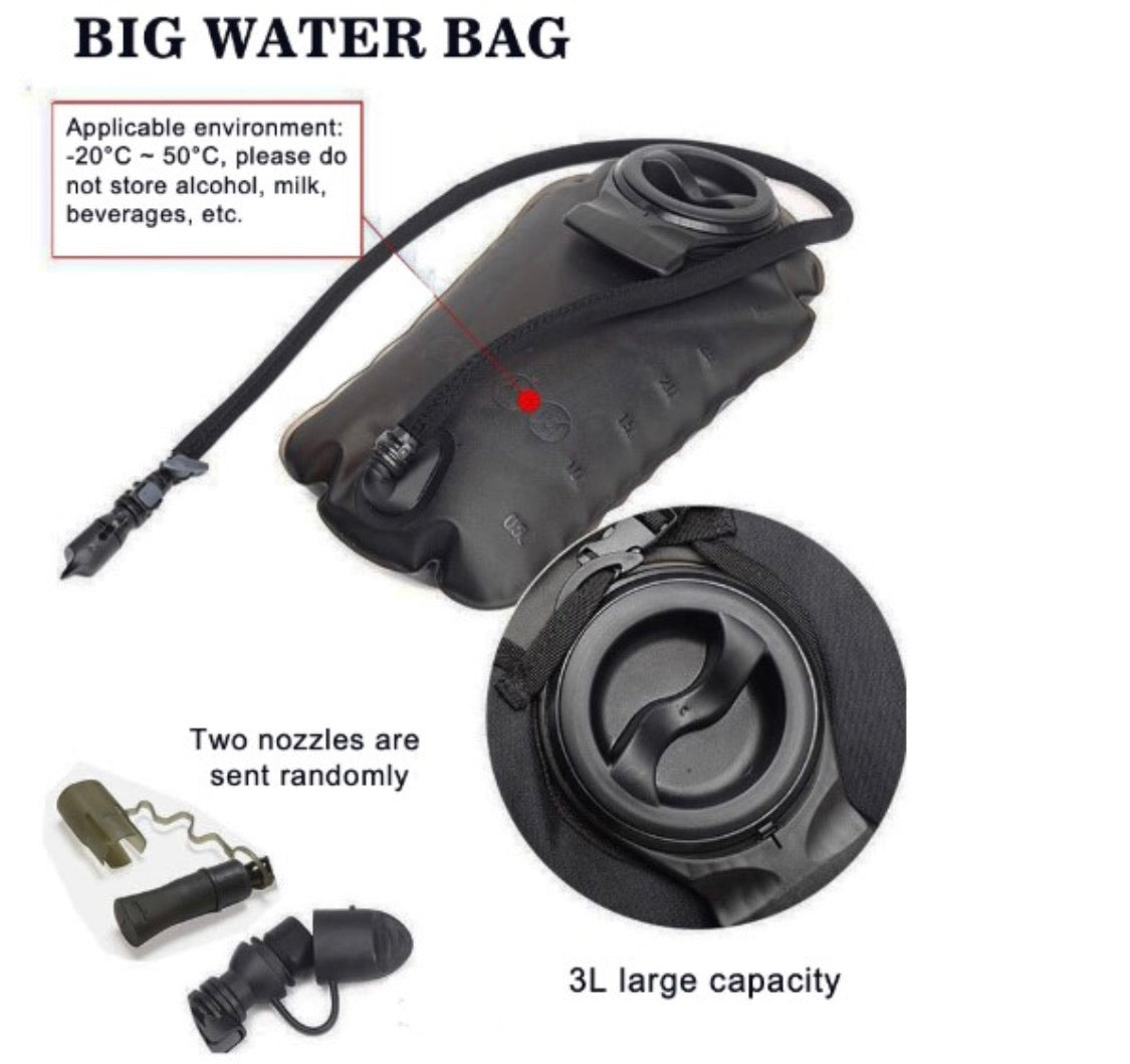 Mochila de hidratación táctica de 3 litros en 9 colores - foto 2