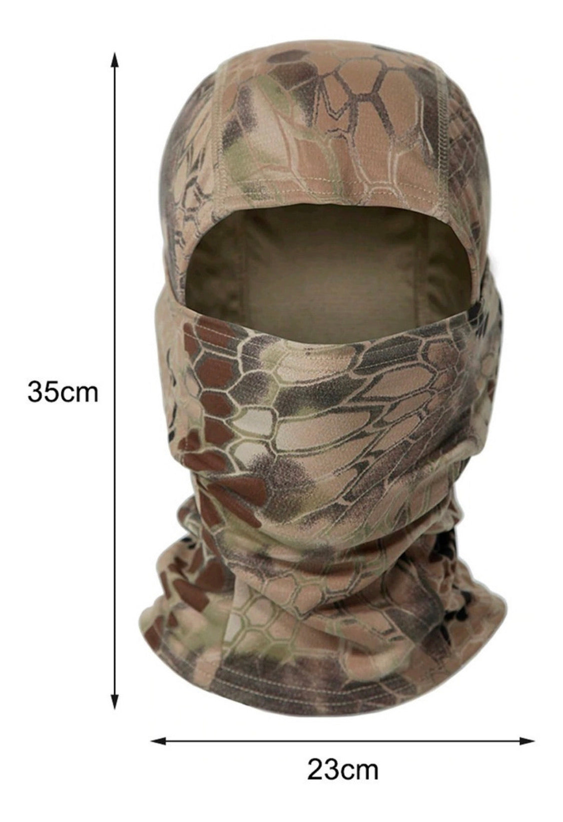 Pasamontañas balaclava elástico para usar en varias posiciones - foto 5