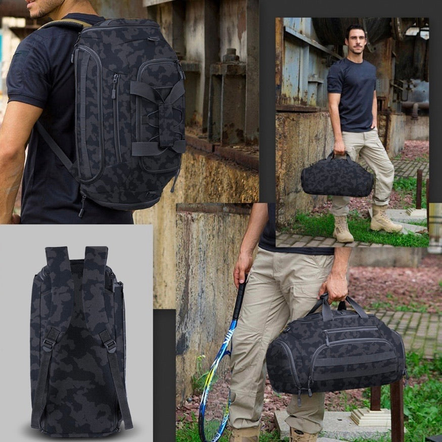Maleta táctica 3 en 1 de 40 litros: maletín, cruzada y mochila - foto 3