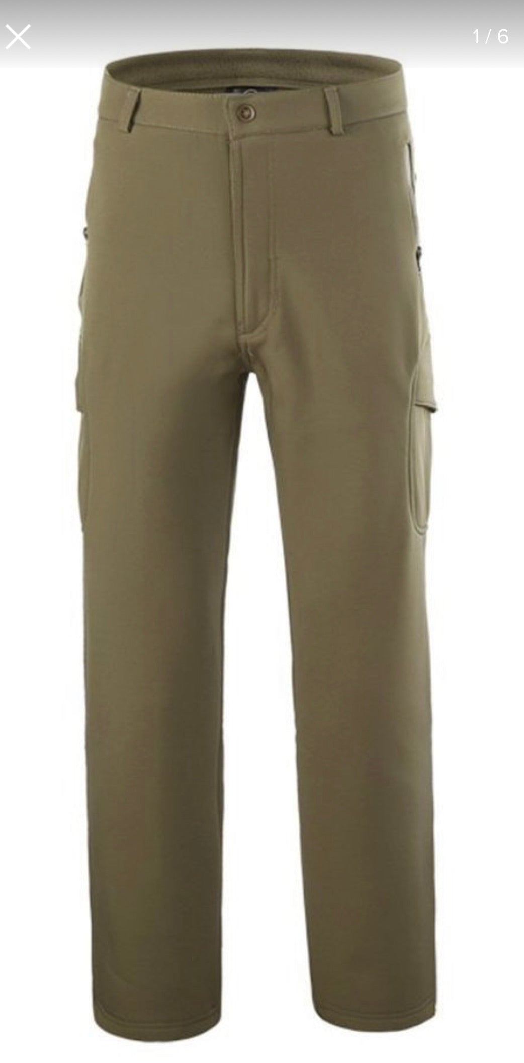 Pantalón térmico impermeable de piel de tiburón para moto - foto 7