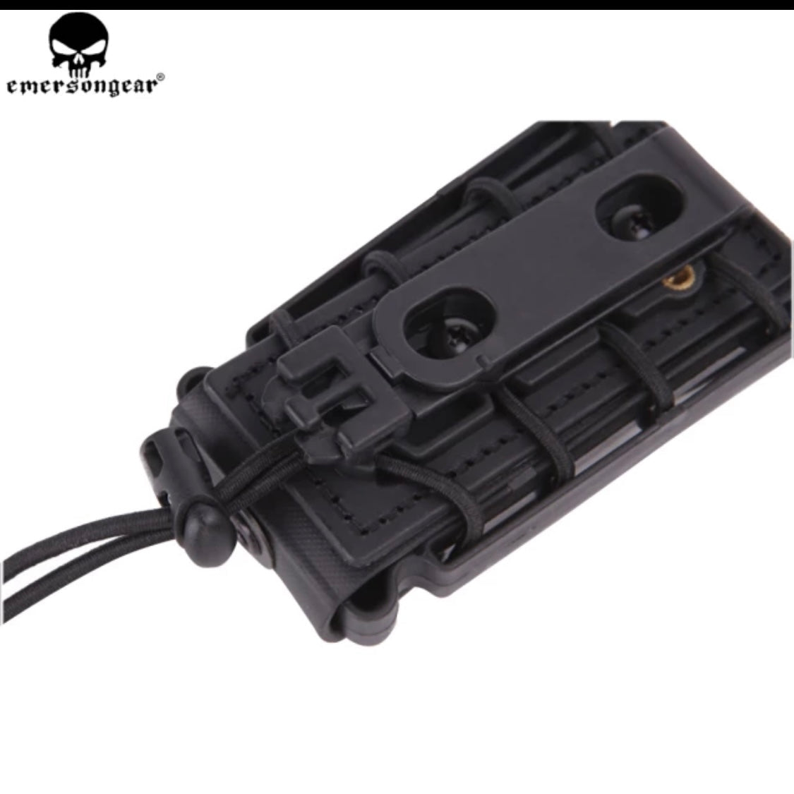 Porta cargador ajustable con clip para 9 mm y sistema Molle PJ281 - foto 4