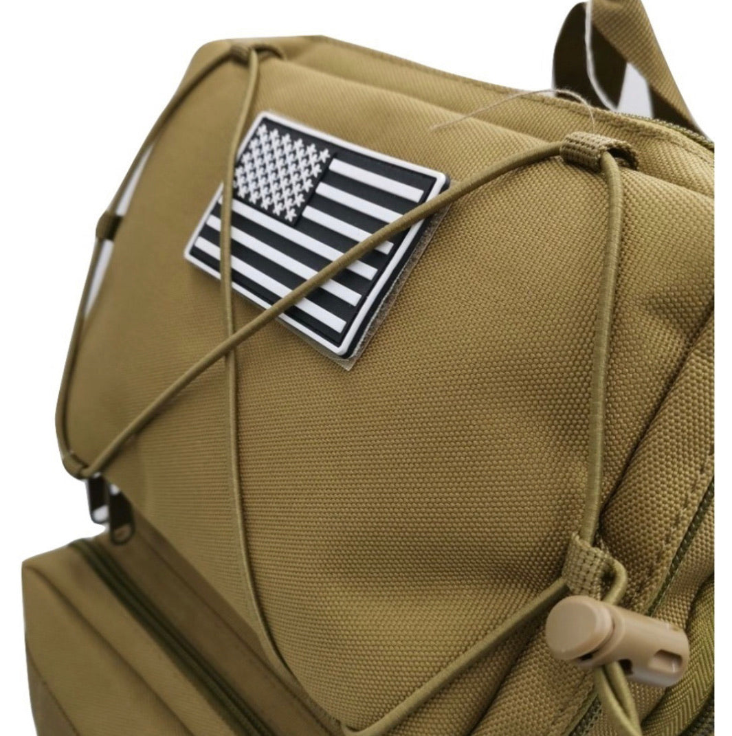 Mochila impermeable de 40 litros con múltiples compartimentos - foto 6