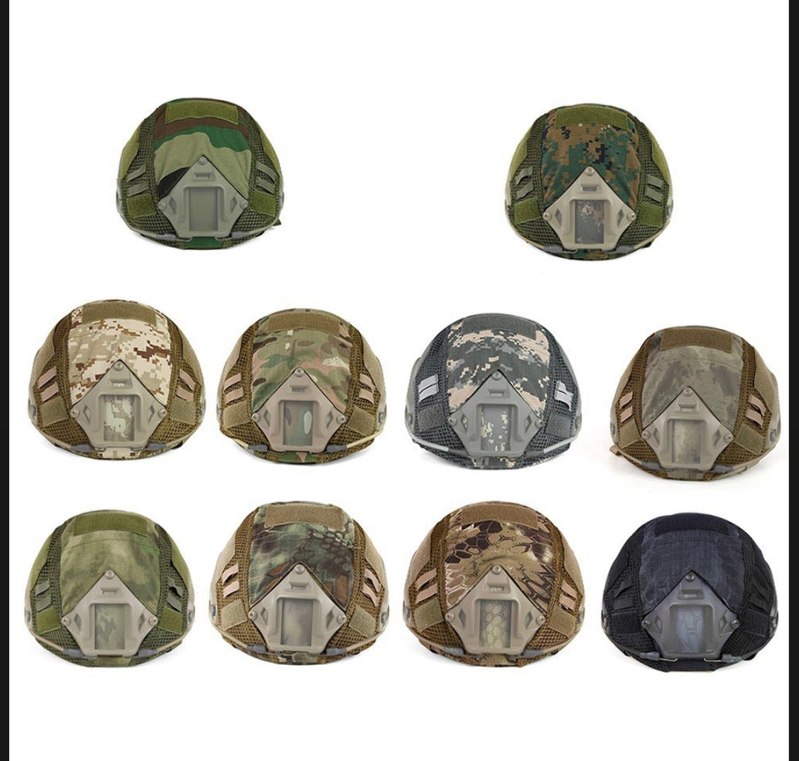 Cubierta de casco con estilo camuflaje, color negro liso - foto 6