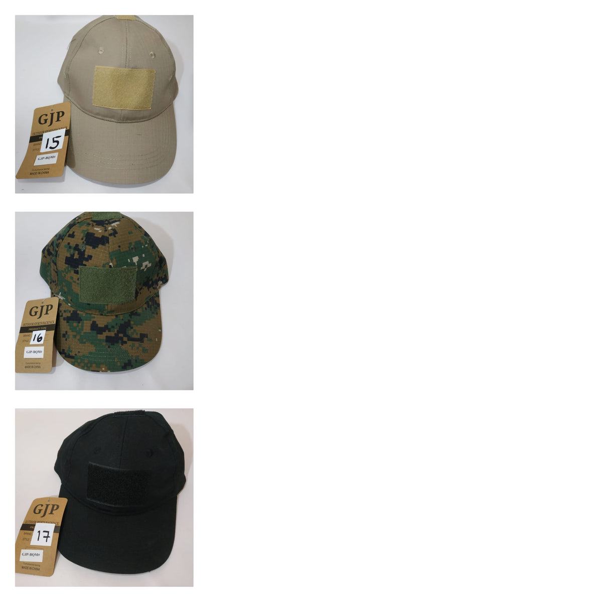 Gorra táctica ripstop con porta parches y ajuste regulable - foto 3