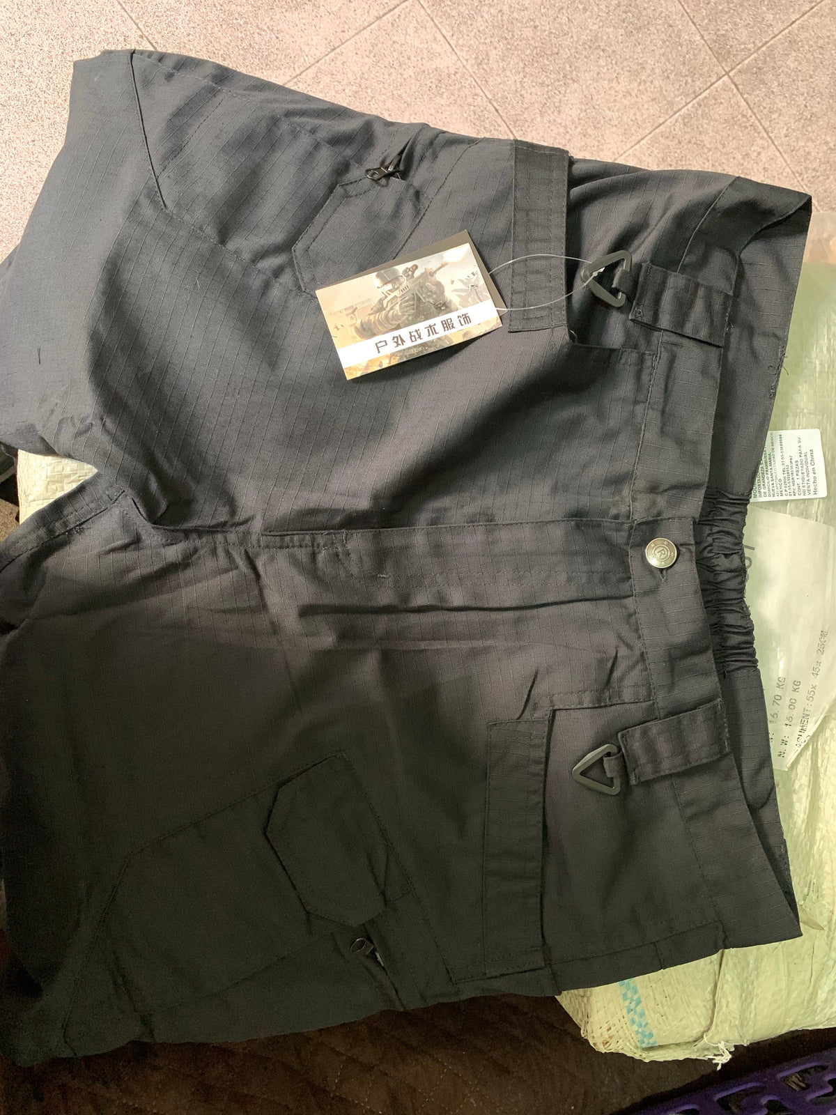 Pantalón táctico tipo cargo ripstop impermeable de uso casual - foto 13